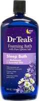 Dr Teal's Melatonin Seep Bath| Foaming Bath With