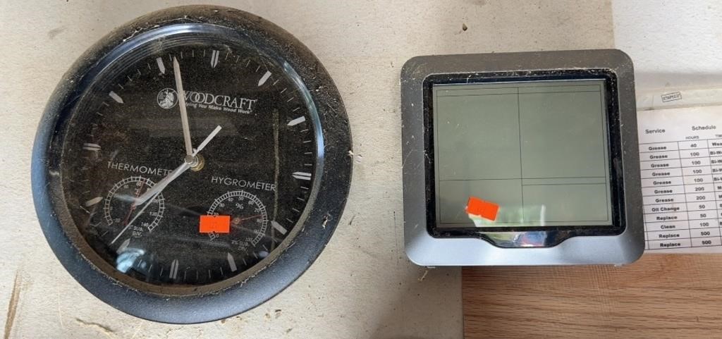 2 Wall Clocks - Not Tested