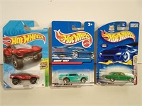 Three Sealed Hot Wheels