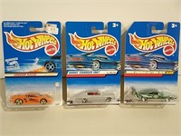 Three Sealed Hot Wheels