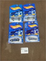 4 Hotwheels (new in package)