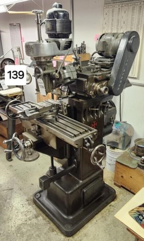 Van Norman Model 12 Milling Machine