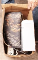 Box Lot: Hand Gun Soft Cases & Electronic Items