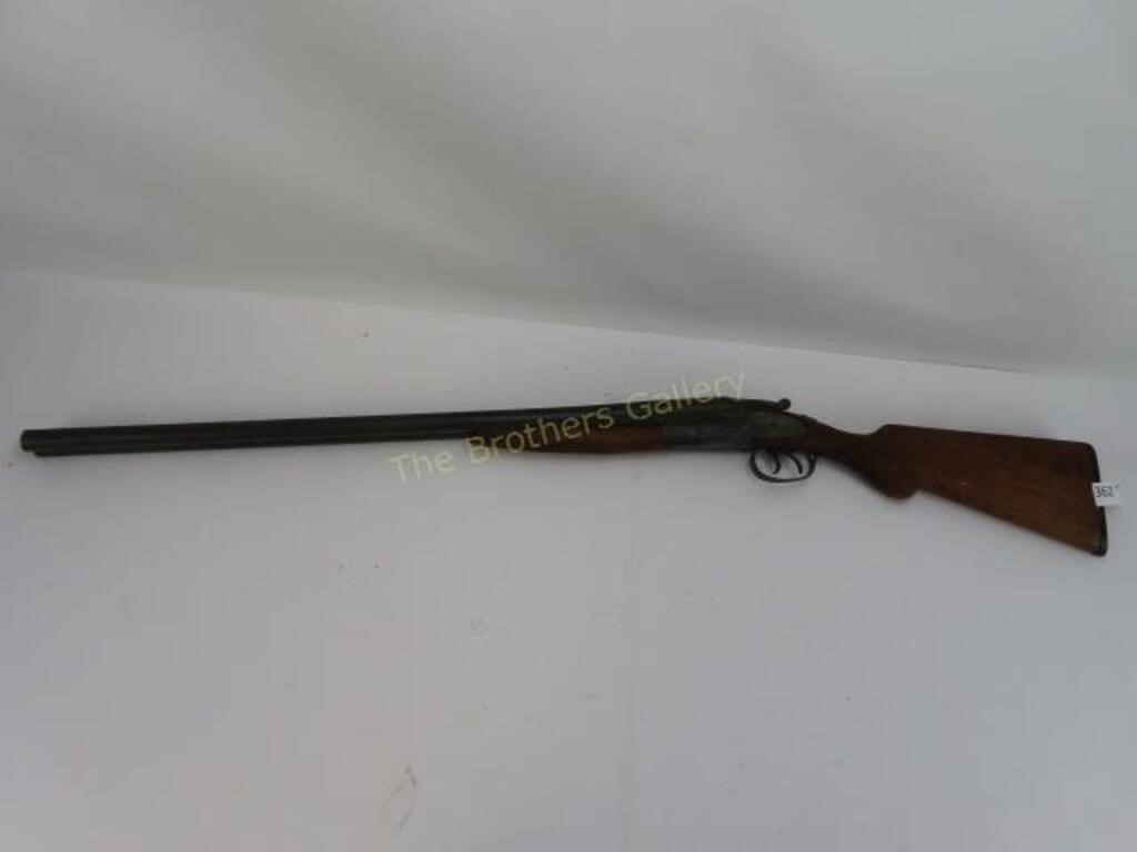 Hopkins & Allen Double Barrel 12 Ga Shot Gun