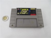 HULK , jeu de Super Nintendo SNES