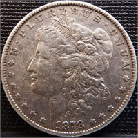 1878 Morgan Silver Dollar - Coin