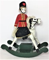 Toy Soldier on Musical Rocking Horse
