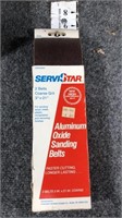 aluminum oxide sanding belts