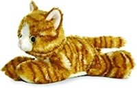 Aurora Molly Orange Tabby Cat Mini Flopsie Plush