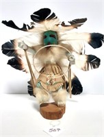 Navajo Kachina "Hoop Dancer" Artist Signed - 10"