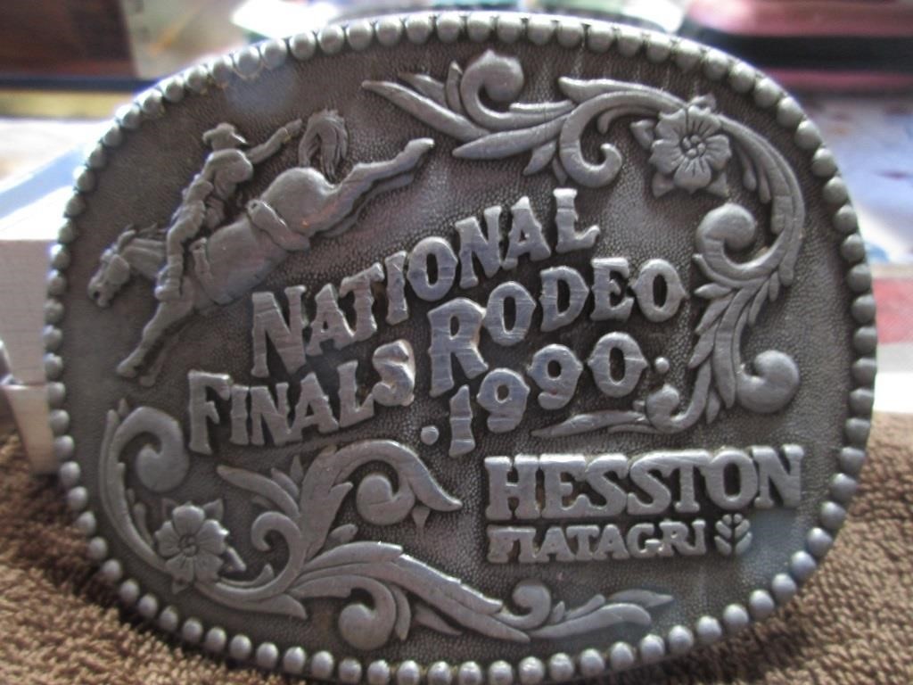 My Collection: National Finals Rodeo Belt Buckle Collection
