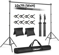ULN-EMART Backdrop Stand Kit, 10x7ft (WxH) Adjusta