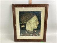 Portrait of Lionel’s D’este in 15x 17 frame