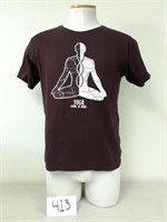 "Yoga Made in India" T-Shirt - Size Adult Large