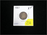 1861 Indian Head cent
