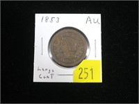 1853 U.S. large cent