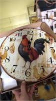 NEW Rooster clock