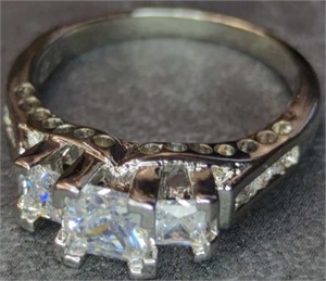 925 stampede gemstone ring size 7.75