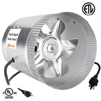 IPower 6 Inch 240 CFM Booster Fan Inline Duct Vent