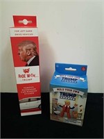 New ride with Trump car window sticker and mold