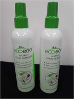 2 New 8oz bottles of ecoegg instant stain remover