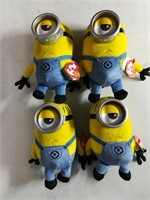 (4) Mel Despicable Me 3 Figures NOS