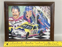 Autographed and Framed Bobby Allison Picture