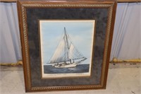 Framed Print Chesapeake Bay Skipjack 587/600 By