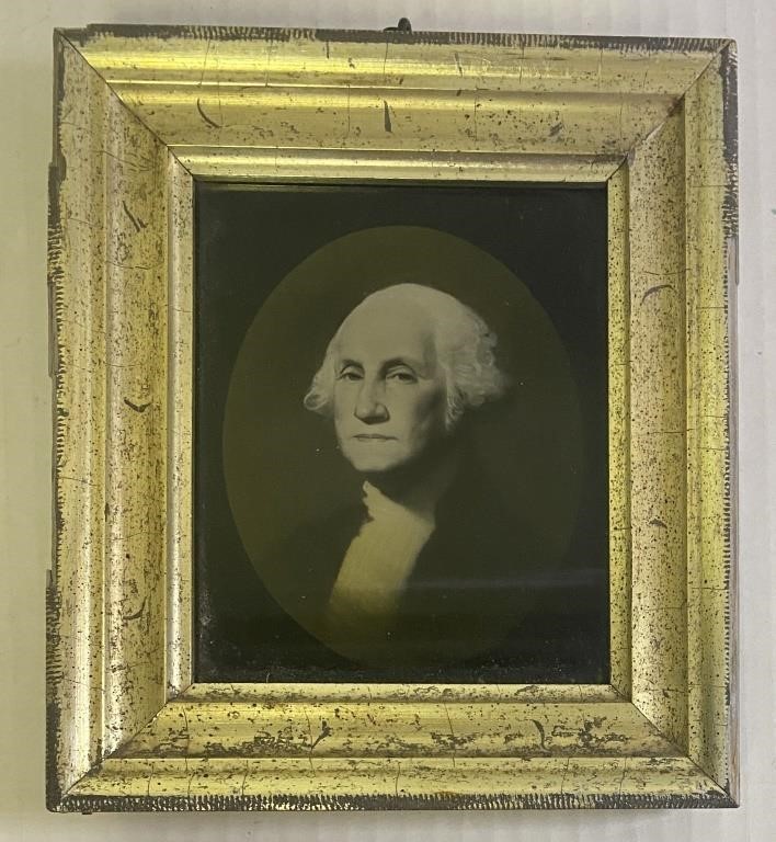 ANTIQUE PICTURE OF GEORGE WASHINGTON