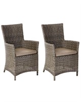 New Lot of 2 CANVAS Tribeca Wicker Outdoor/Patio D