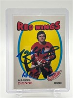 Marcel Dionne Autographed Hockey Card