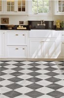 $45 12-in x 12-in Vinyl Tile Flooring Set of 20