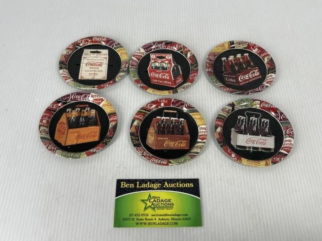 Small Coca Cola Plate Ashtrays