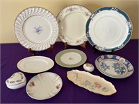 Noritake, Nikko, Lenox++ China Plates & Trinkets