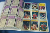 1982- 1983 OPC Hockey card binder
