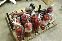 (8) Fire Extinguishers with Barrel Pumps