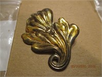 Sterling Floral Pin Brooch-7.2g