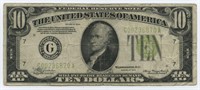 1934 $10 Federal Reserve Note - Chicago