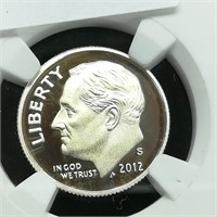 2012 S Dime 10c PF69 NGC Ultra Cameo