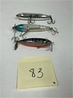 Vtg Whopper Stopper Scrambler Lures & More