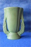 Green Art Pottery Vase