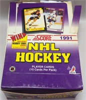 1991 Nhl Score Hockey Player Cards Box