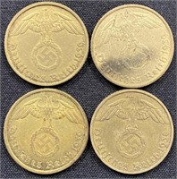 1939 - Germany 5PF coins