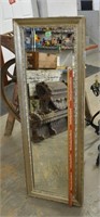 Wall mirror jewellery storage, 17.5x50.5, see pics