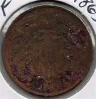 1865 2 Cent Piece