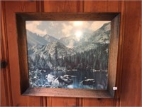 (3) Framed High Country Pictures