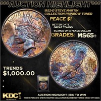 ***Auction Highlight*** 1922-d Peace Dollar Steve