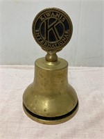 Brass Kiwanis International bell