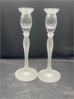 Ballet Frost by MIKASA Candleholders
