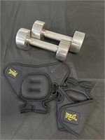 Workout Gloves And Weights